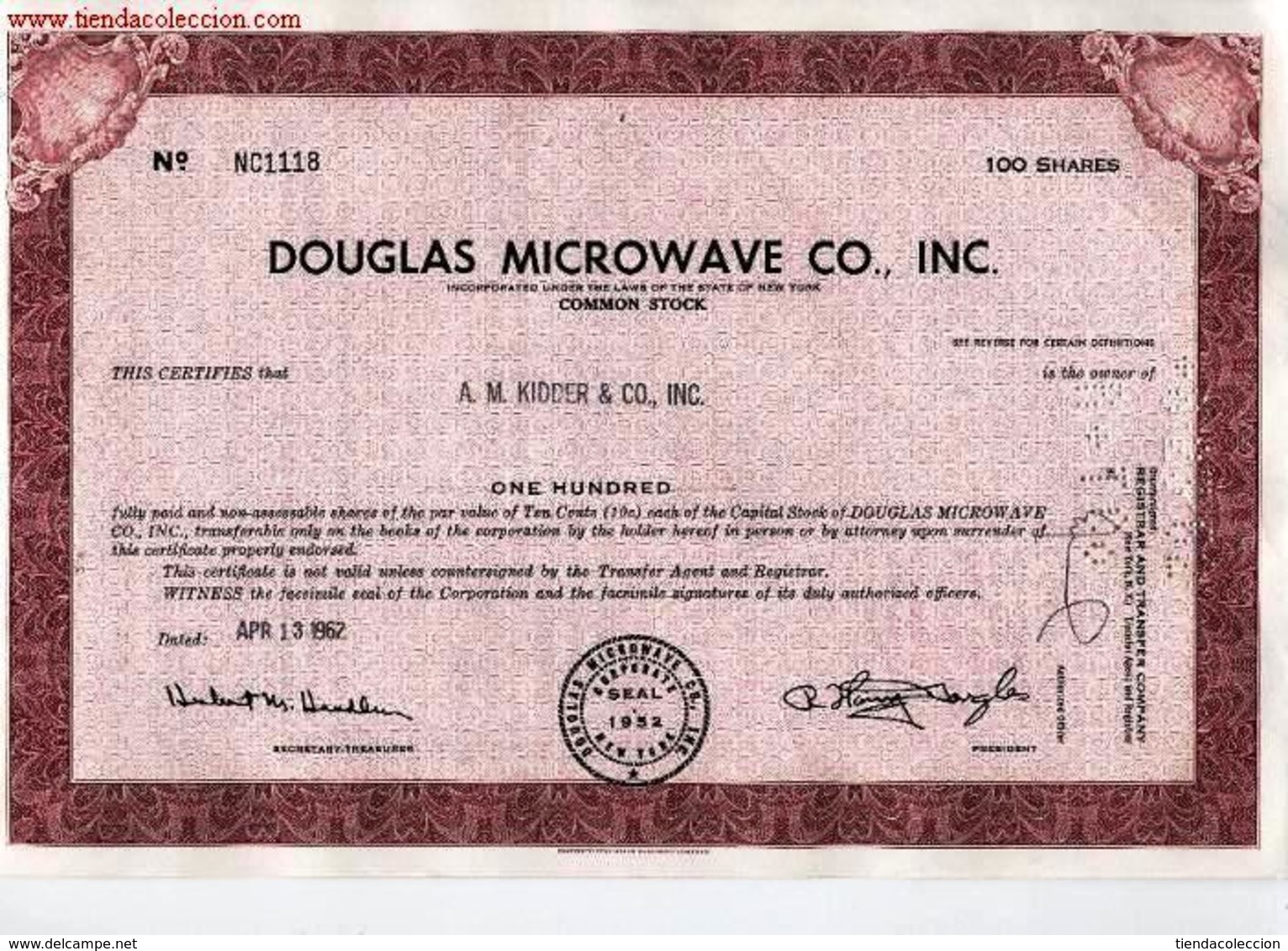 Douglas Microware Co., Inc. - D - F