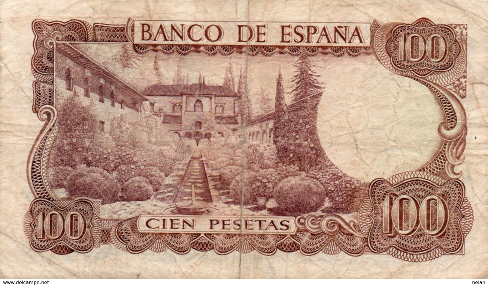 SPAGNA-ESPANA-100 PESETAS 1970  P-152 - 100 Pesetas