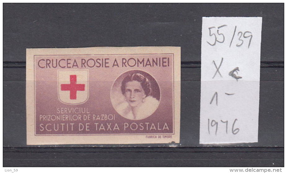 39K55 / 1946 - Michel  Nr. X-XI - PORTOFREIHEITSMARKEN , RED CROSS ,  ** MNH Romania Roumanie - Neufs