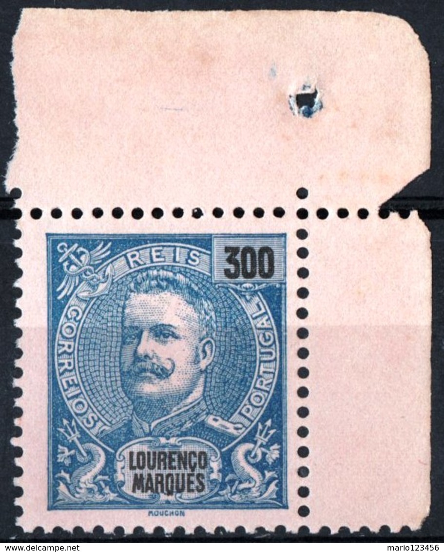 LOURENCO MARQUES, COLONIA PORTOGHESE, PORTUGUESE COLONY, 1898, RE CARLO I, NUOVO (MNG) Michel 44    Scott 49 - Lourenco Marques