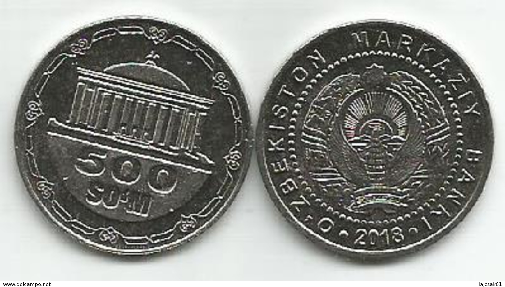 Uzbekistan 500 Som 2018. UNC - Uzbekistan