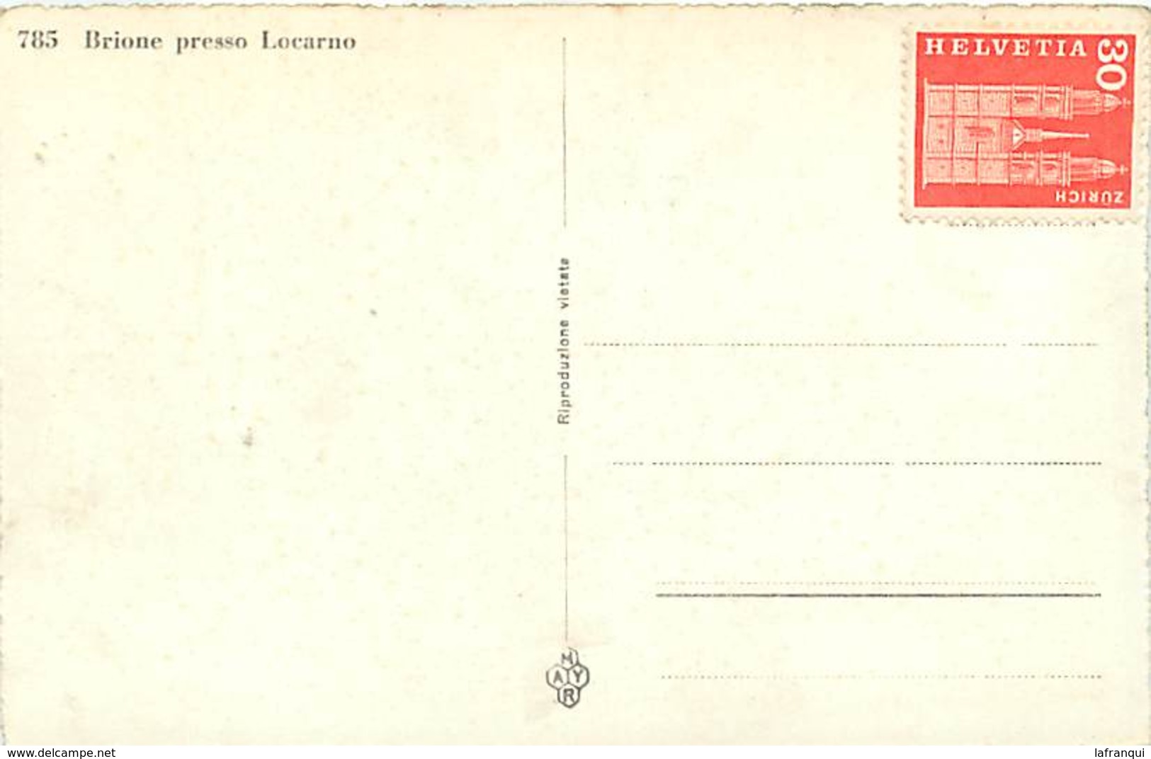 Suisse - Ref D194- Brione Presso Locarno   - Carte Bon Etat  - - Brione Sopra Minusio