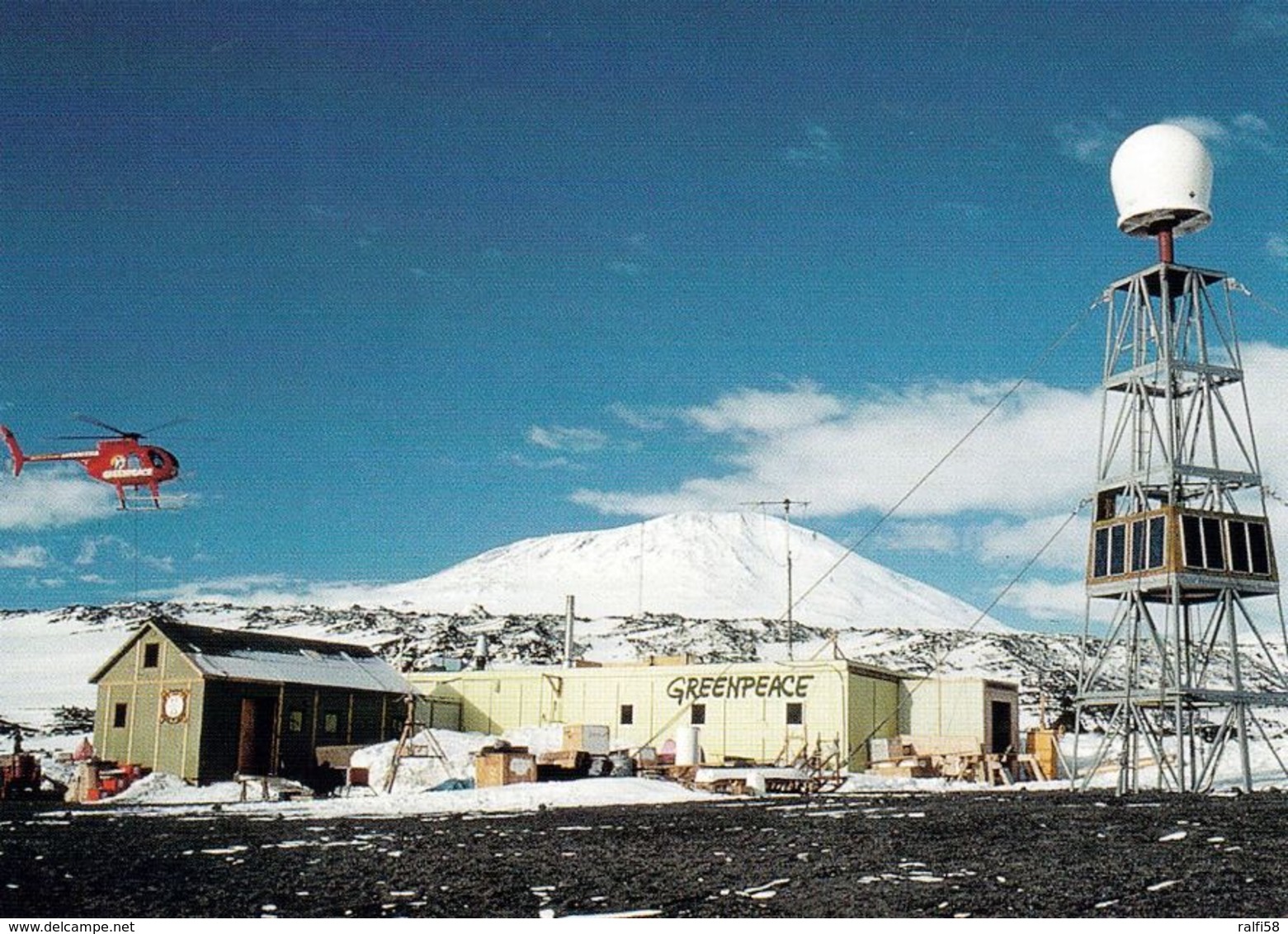 1 AK Antarctica Antarktis * Greenpeace World Park Base Am Kap Evans Auf Der Insel Ross * - Sonstige & Ohne Zuordnung