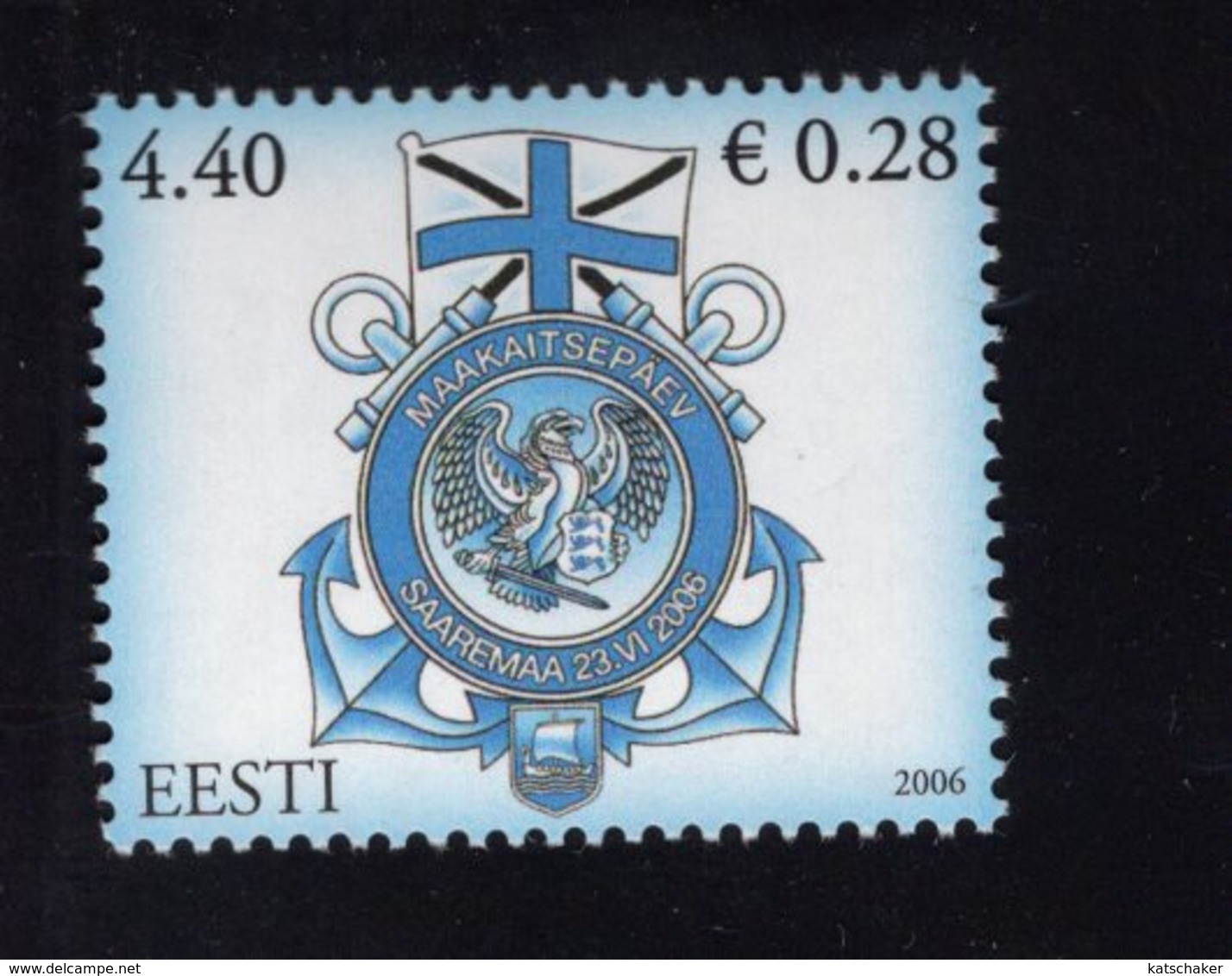 613849858 ESTLAND ESTONIA 2006 ** MNH  SCOTT 549 VICTORY DAY - Estonie