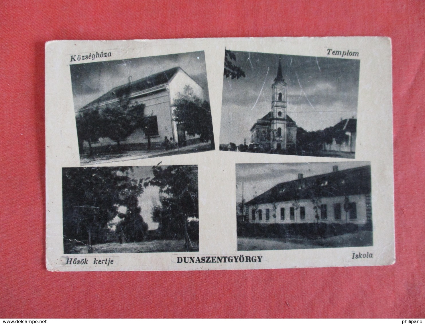 Hungary Dunaszentgyorgy-  Has Stamp & Cancel  Ref 3021 - Hungary