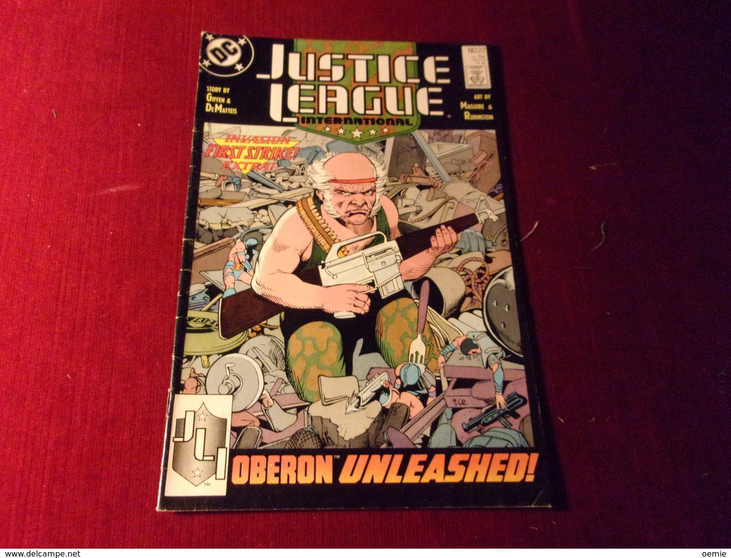 JUSTICE LEAGUE   INTERNATIONAL    No 22 - DC