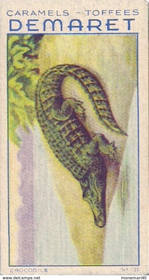 REPTILES - COULEUVRE n° 124 - CARAMELS ET TOFFEES DEMARET (LOT 13 IMAGES)