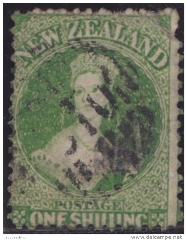 NZ    .     SG   .    125     .    Large  Star        .    O   .    Cancelled  .   /   .   Gebruikt - Used Stamps