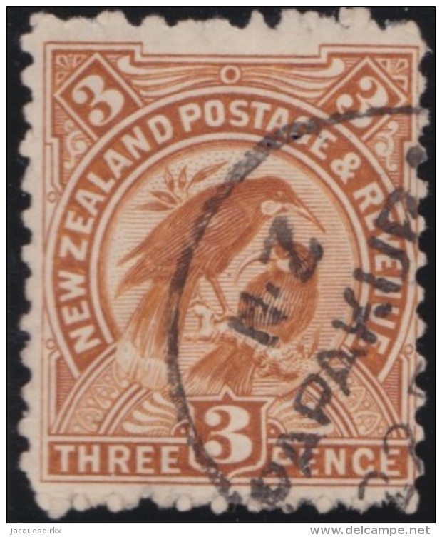 NZ    .     SG   .     261 .     1899-1900   Unwatermarked       .    O   .    Cancelled - Used Stamps