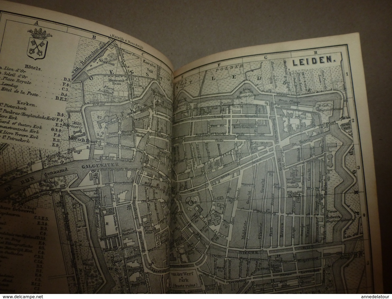 1894  BELGIQUE et HOLLANDE (Belgium and Holland) Handbook for Travellers (Livre de poche pour Voyageurs) par BAEDEKER