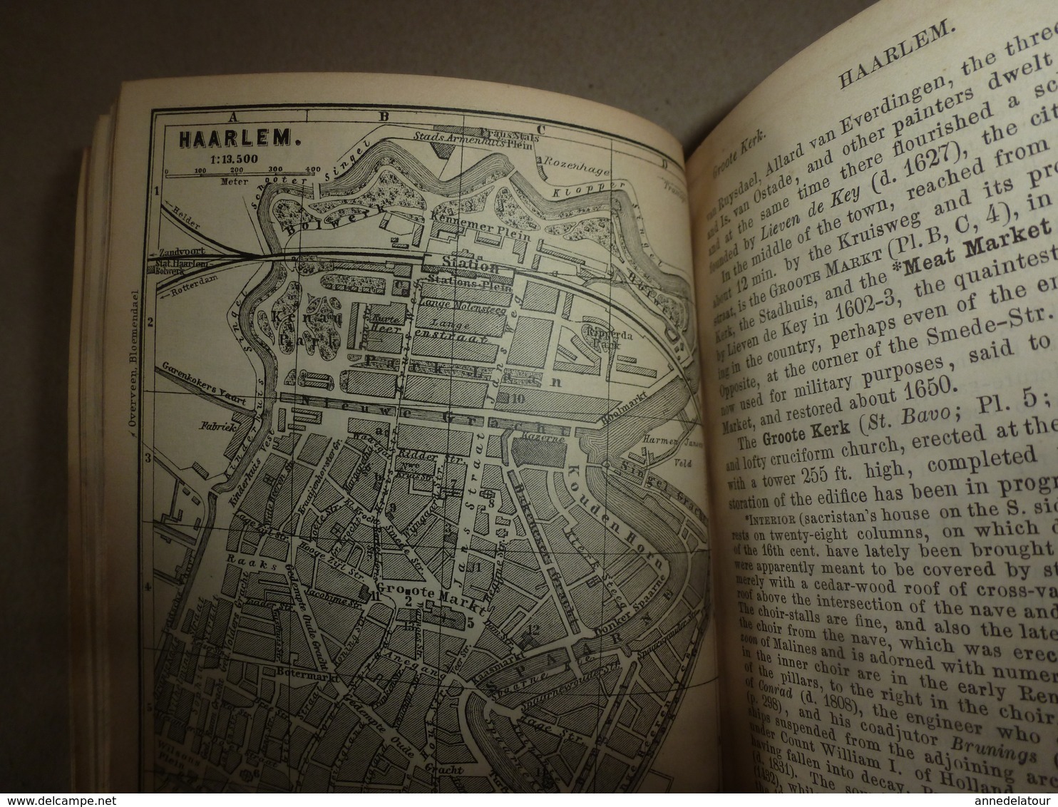 1894  BELGIQUE et HOLLANDE (Belgium and Holland) Handbook for Travellers (Livre de poche pour Voyageurs) par BAEDEKER