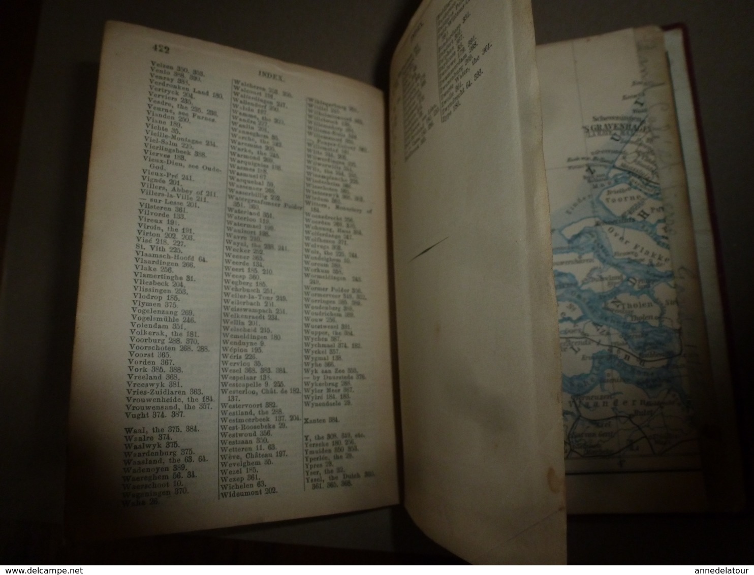 1894  BELGIQUE et HOLLANDE (Belgium and Holland) Handbook for Travellers (Livre de poche pour Voyageurs) par BAEDEKER