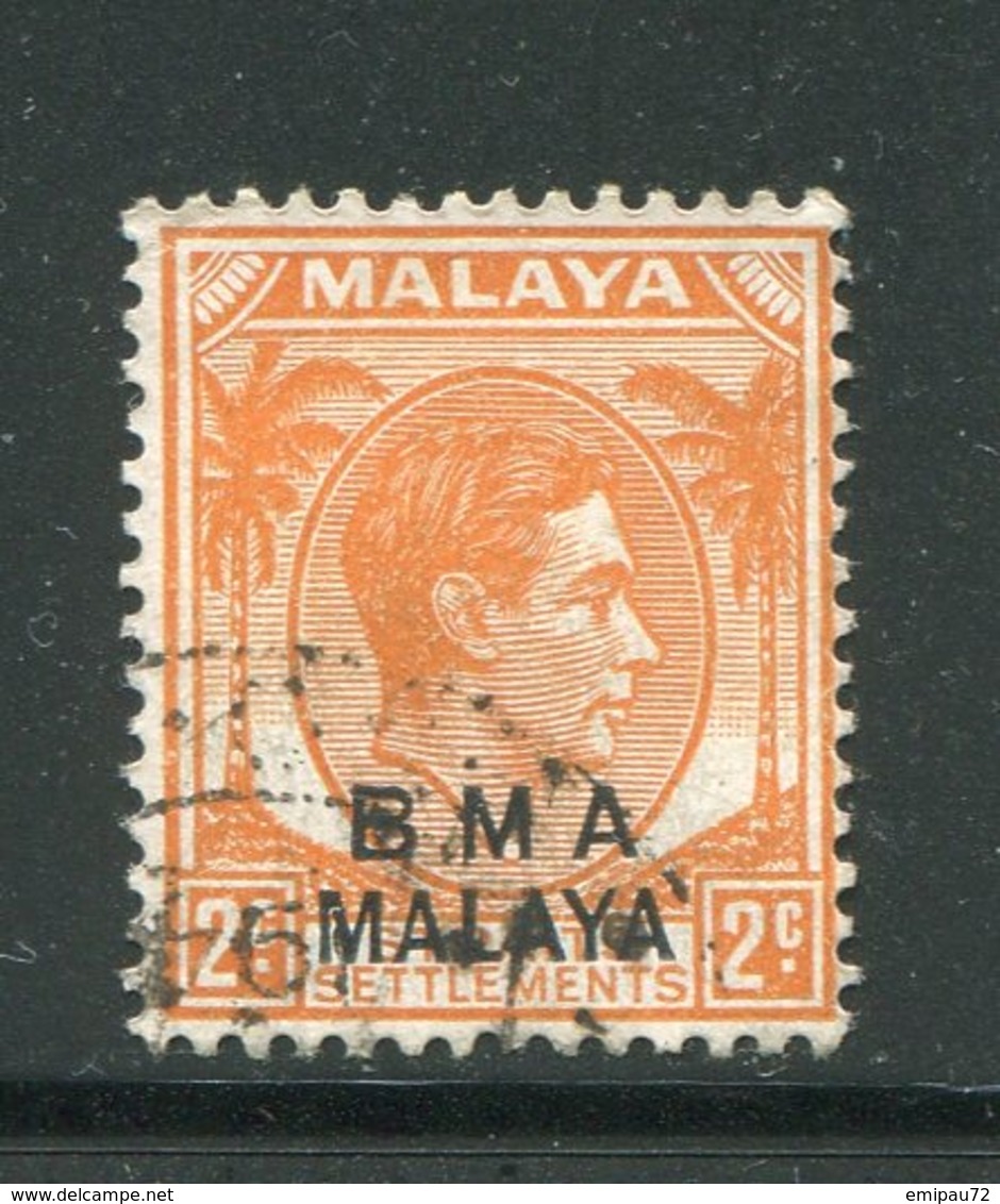 MALAISIE- Y&T N°2- Oblitéré - Malaya (British Military Administration)