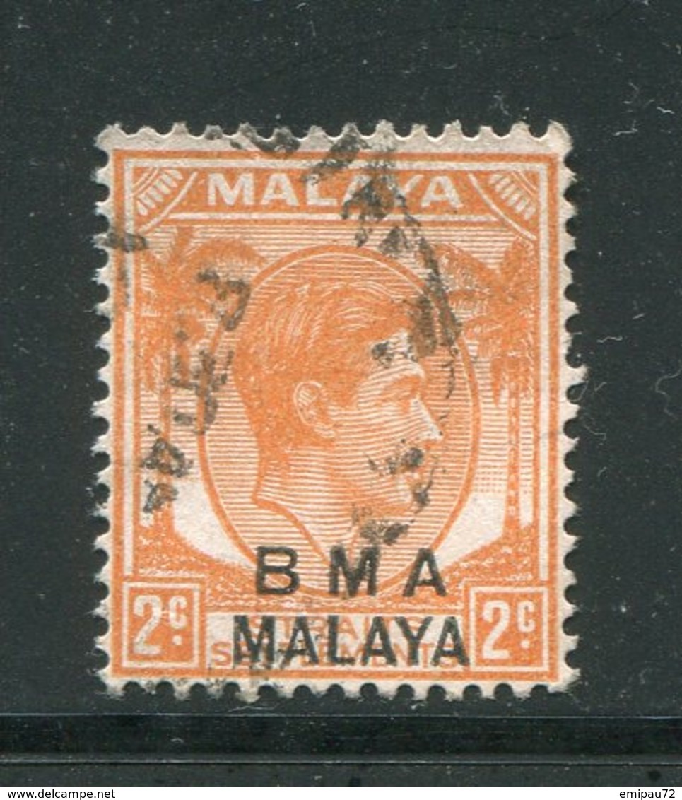 MALAISIE- Y&T N°2- Oblitéré - Malaya (British Military Administration)