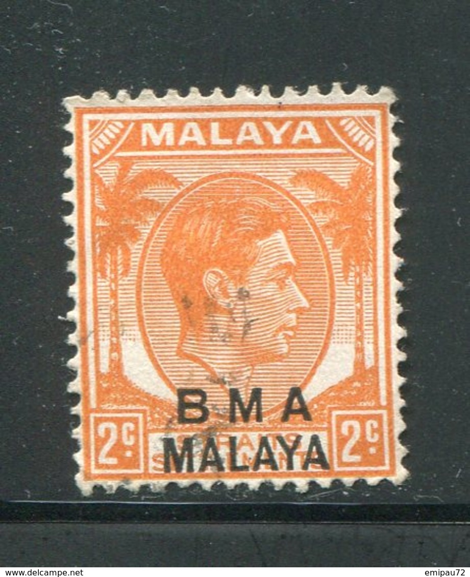 MALAISIE- Y&T N°2- Oblitéré - Malaya (British Military Administration)