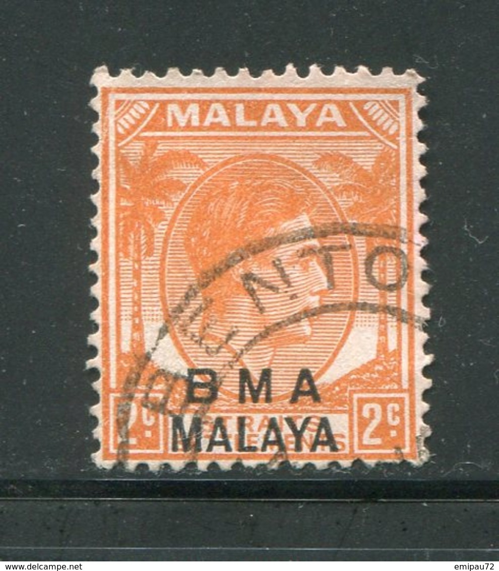 MALAISIE- Y&T N°2- Oblitéré - Malaya (British Military Administration)