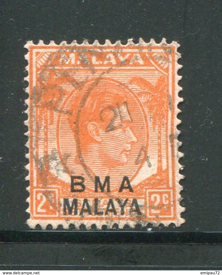 MALAISIE- Y&T N°2- Oblitéré - Malaya (British Military Administration)