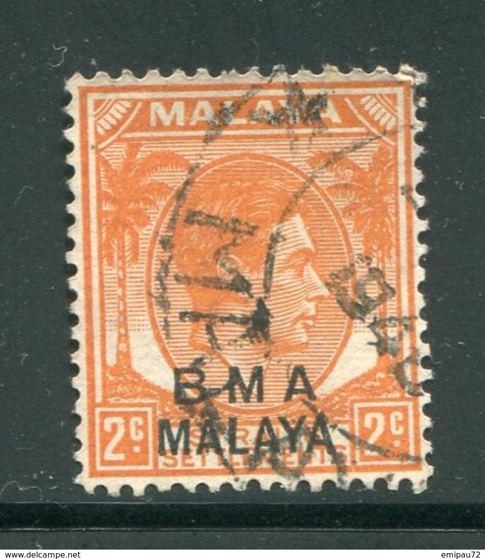 MALAISIE- Y&T N°2- Oblitéré - Malaya (British Military Administration)