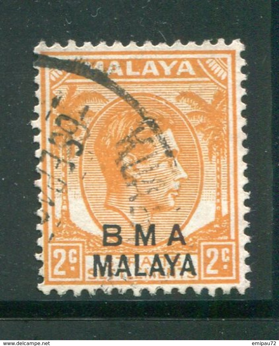 MALAISIE- Y&T N°2- Oblitéré - Malaya (British Military Administration)