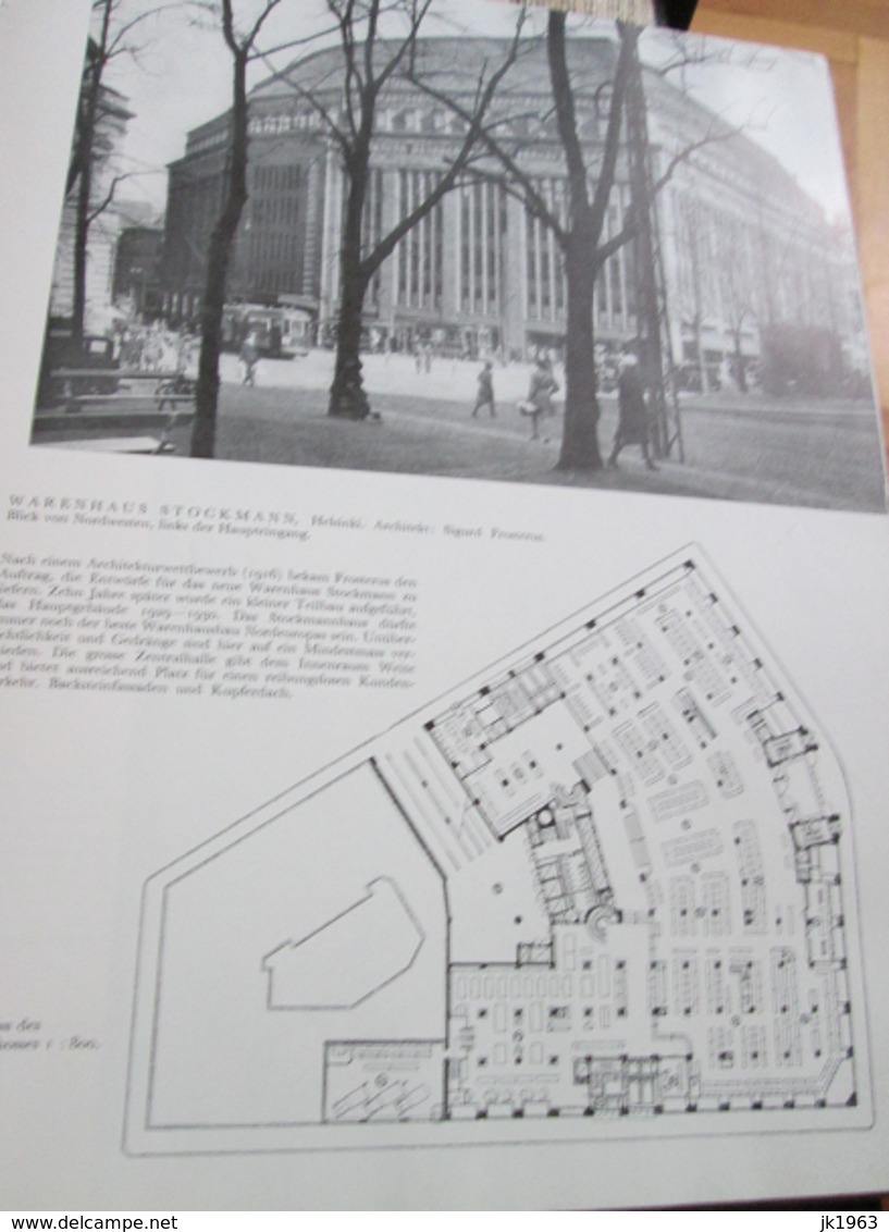 FINNISCHE BAUKUNST, NILS ERIK WICKBERG, FINNISH CONSTRUCTION ART, HELSINKI, 1963 - Architectuur