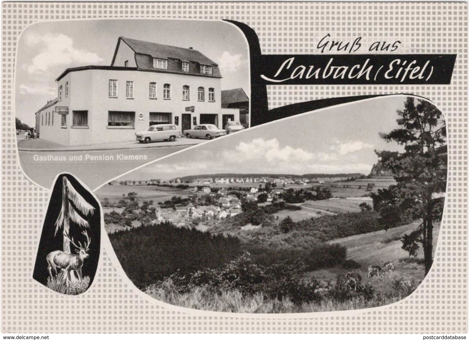 Gruss Aus Laubach Eifel - Gasthaus Und Pension Klemens - & Hotel, Old Cars - Laubach