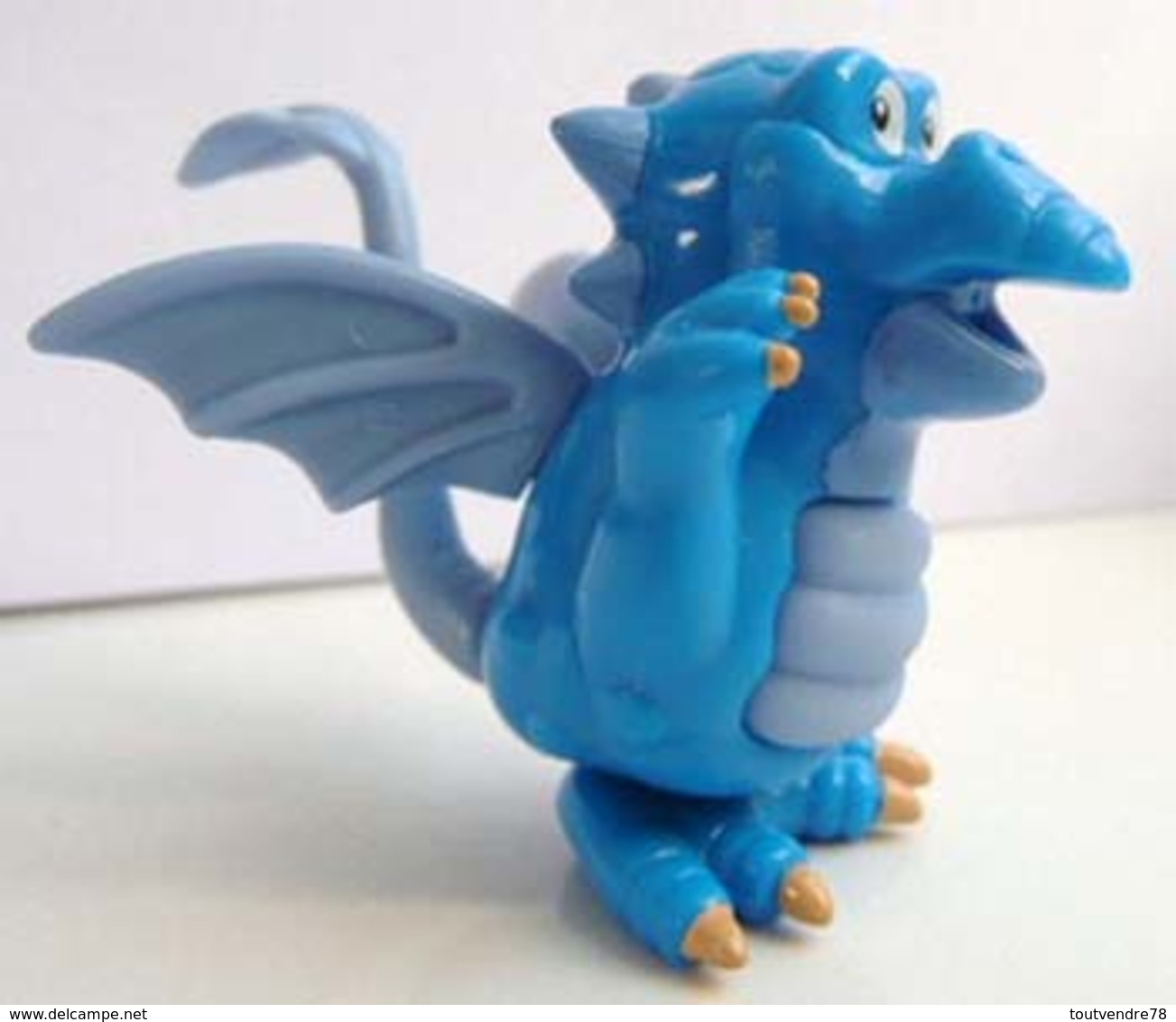 K283 / Kinder Série Dragons / Dragon Bleu / Ref : TT004 - Montables