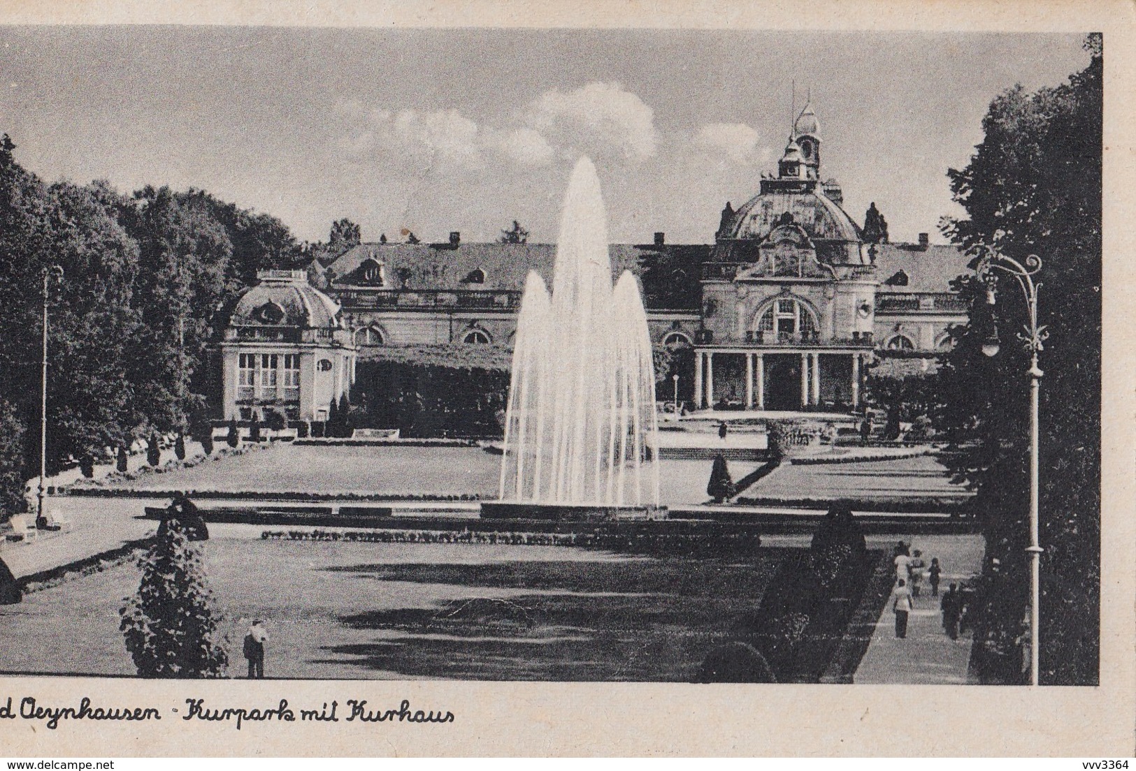 BAD OEYNHAUSEN: Kurpark Mit Kurhaus - Bad Oeynhausen