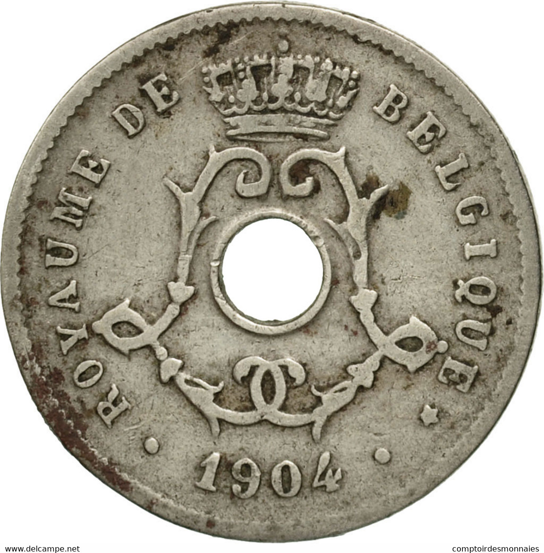 Monnaie, Belgique, 5 Centimes, 1904, TB, Copper-nickel, KM:54 - 5 Cents