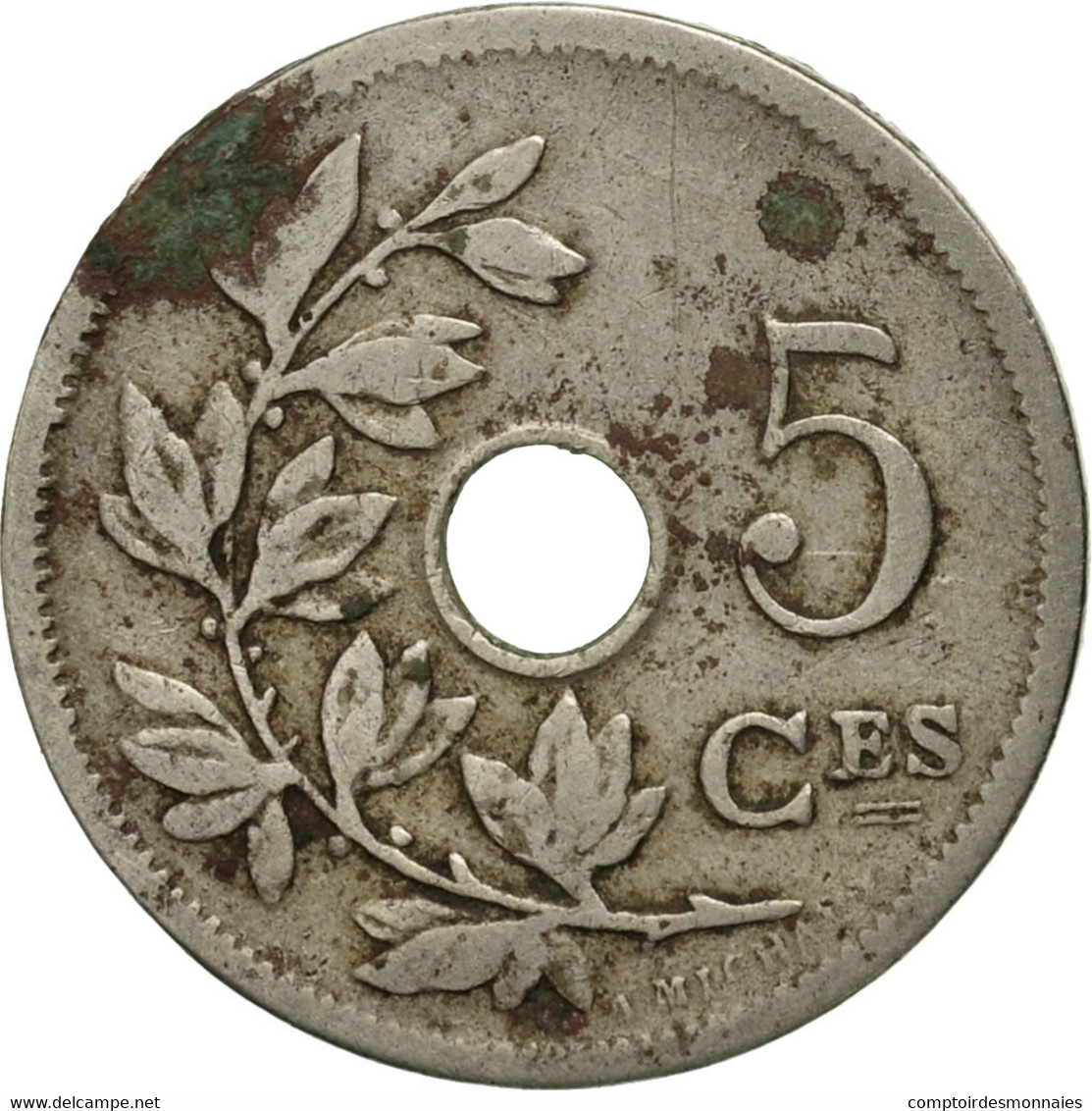 Monnaie, Belgique, 5 Centimes, 1904, TB, Copper-nickel, KM:54 - 5 Centimes