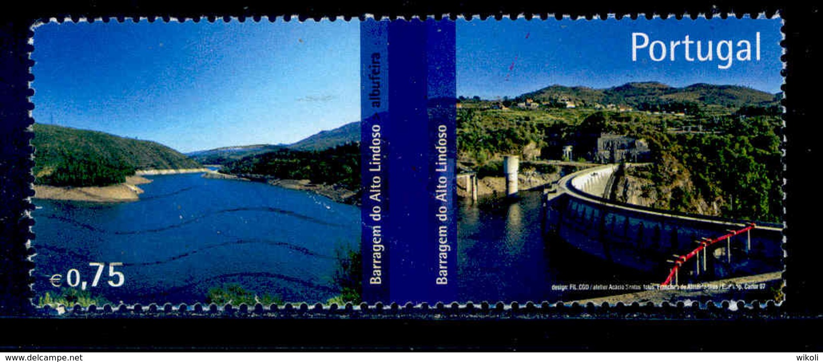 ! ! Portugal - 2007 Damms - Af. 3538 - Used - Usati