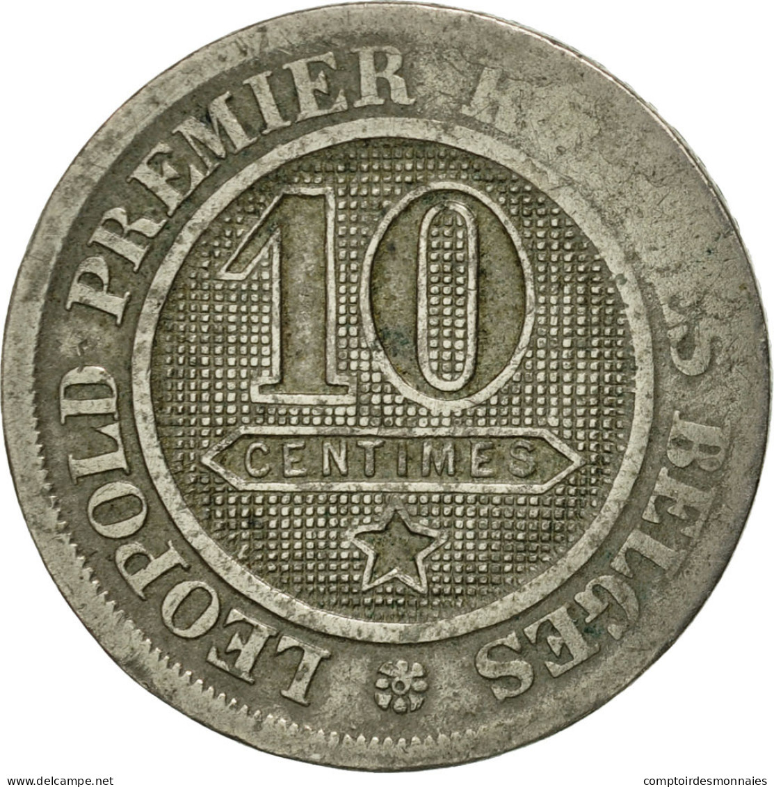 Monnaie, Belgique, Leopold I, 10 Centimes, 1862, TB, Copper-nickel, KM:22 - 10 Centimes