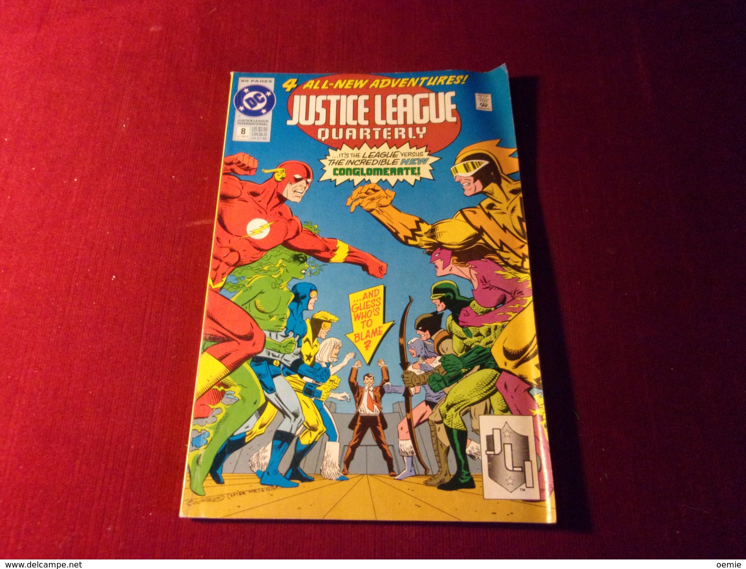 JUSTICE LEAGUE   QUARTERLY    No 8 AUTUMN - DC