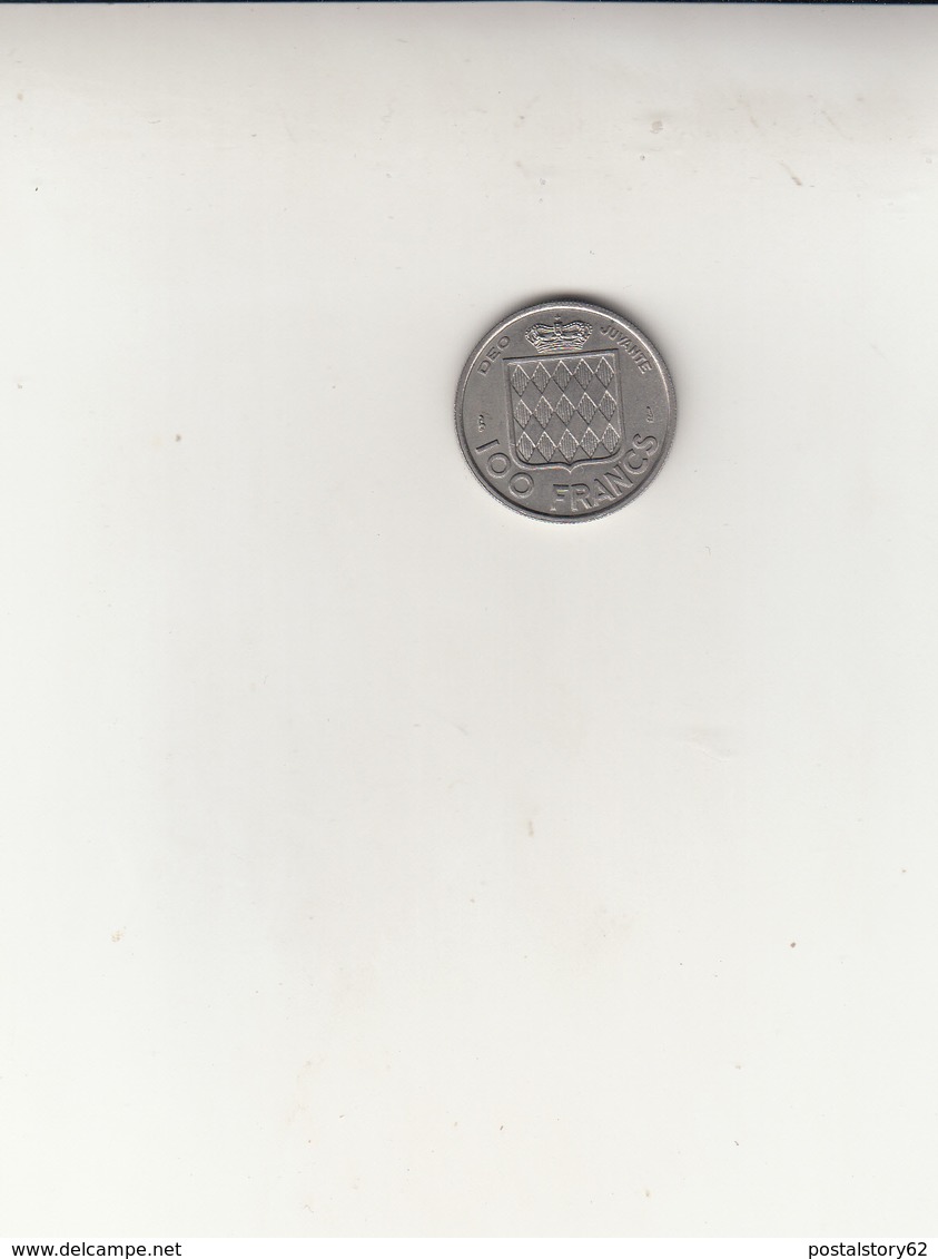 100 Francs Ranieri III  1956 - 1949-1956 Anciens Francs