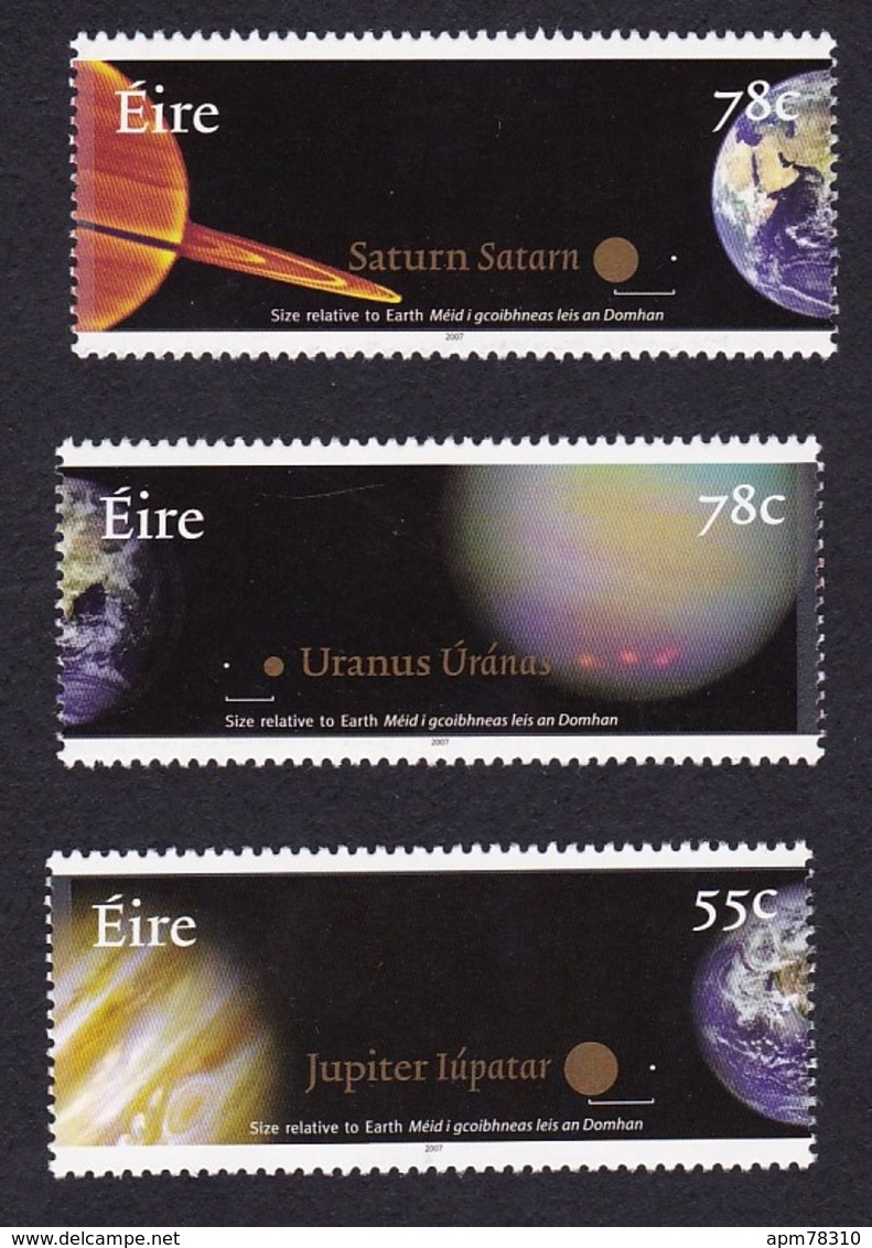 Irlande - Eire	2007	Xx		Espace - Saturne - Jupiter - Uranus	Y&T	1770 - 1772 - 1773 - Nuovi