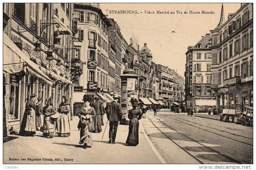 67 STRASBOURG  Vieux Marché Et Haute Montée - Strasbourg