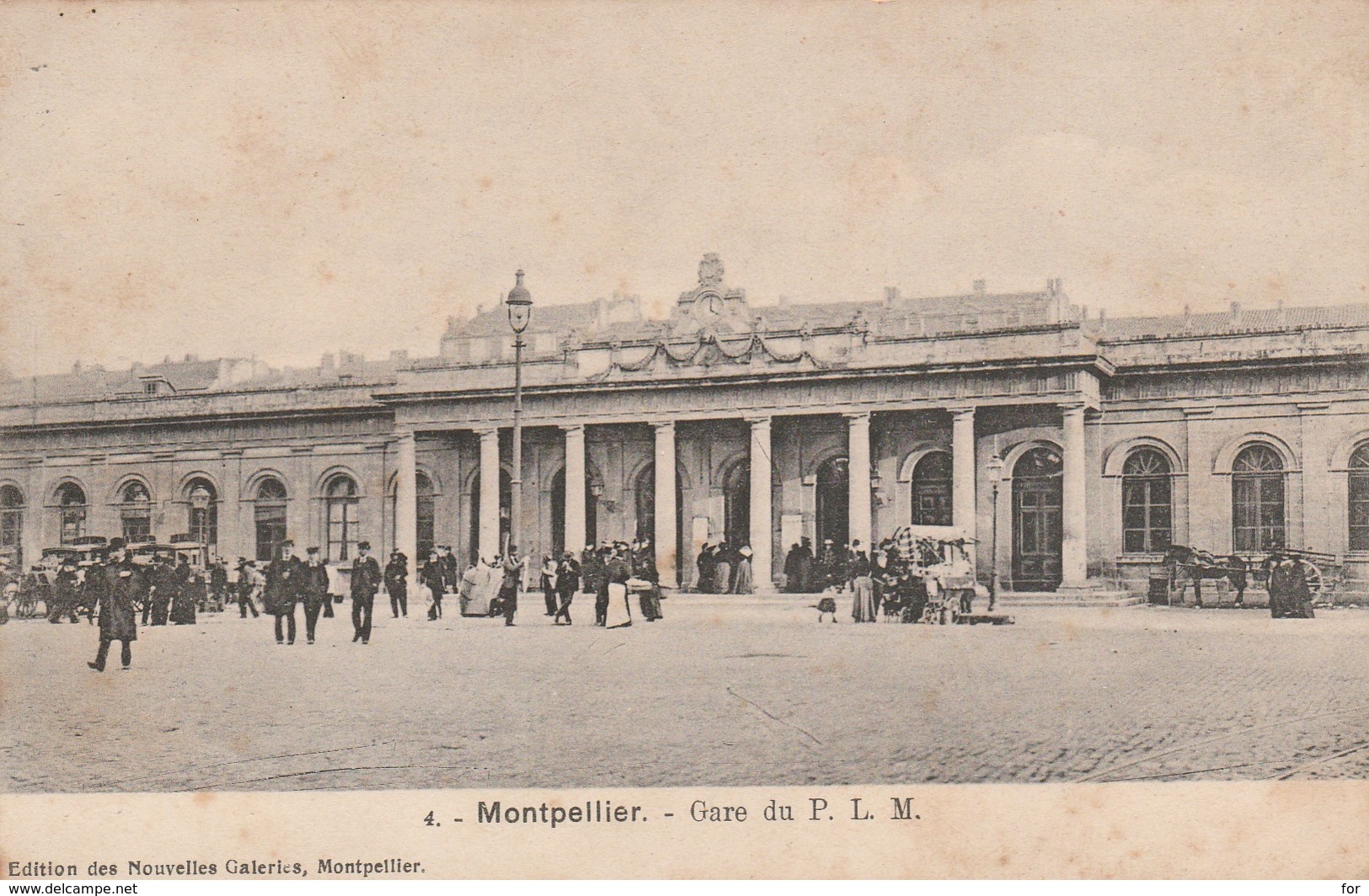 Hérault : MONTPELLIER ( Gare Du P.l.m. ) - Montpellier