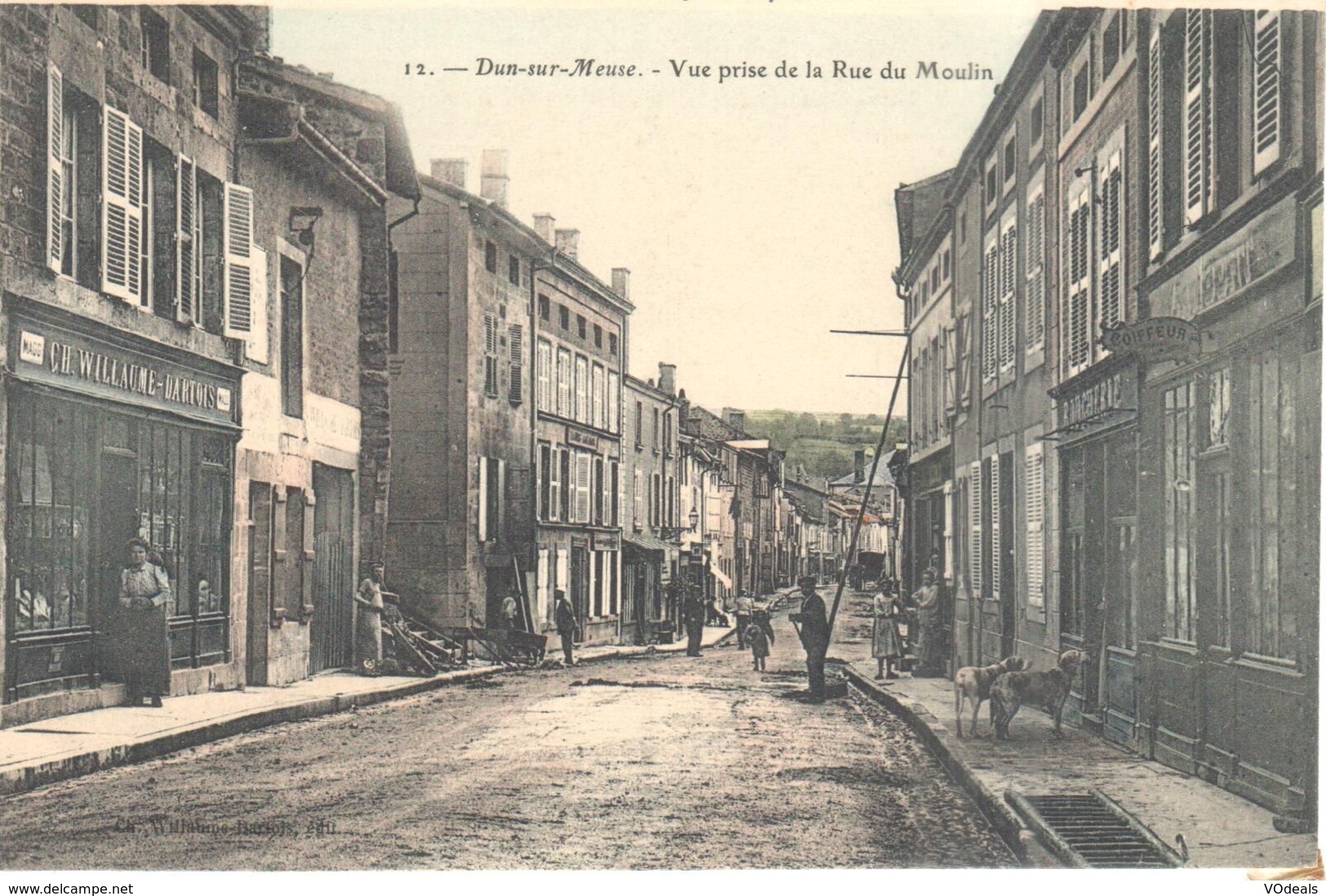 (55) Meuse - Dun-sur-Meuse - Vue Prise De La Rue Du Moulin - Dun Sur Meuse