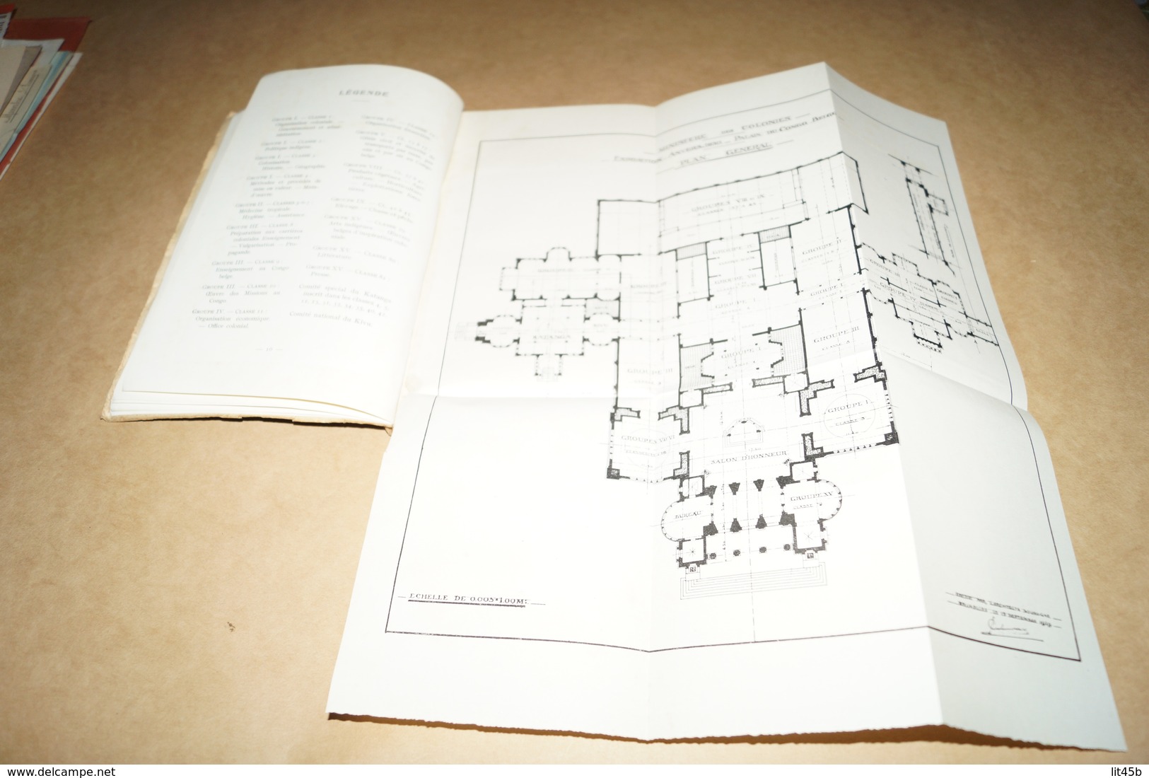 Palais Du Congo Belge,guide Officiel Anvers,Antwerpen 1930,151 Pages,20,5 Cm/13,5 Cm. - Documents Historiques