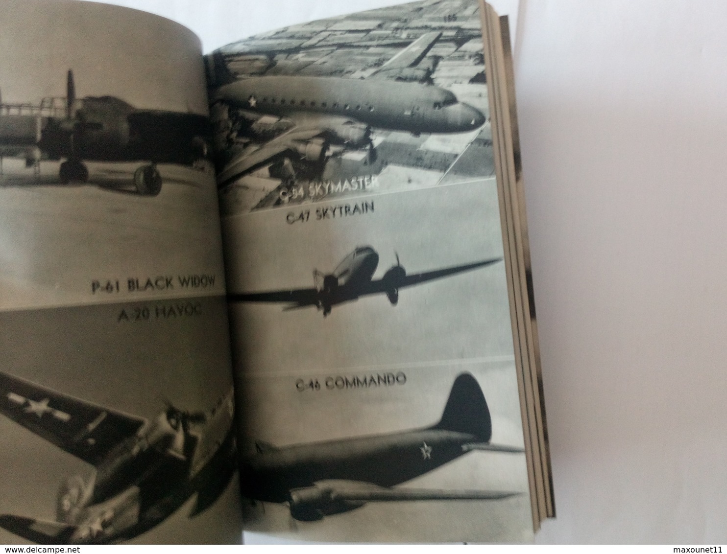 Livre de 1944 de 380 pages de l'Army Air Forces . Avions - Aviation.. N26