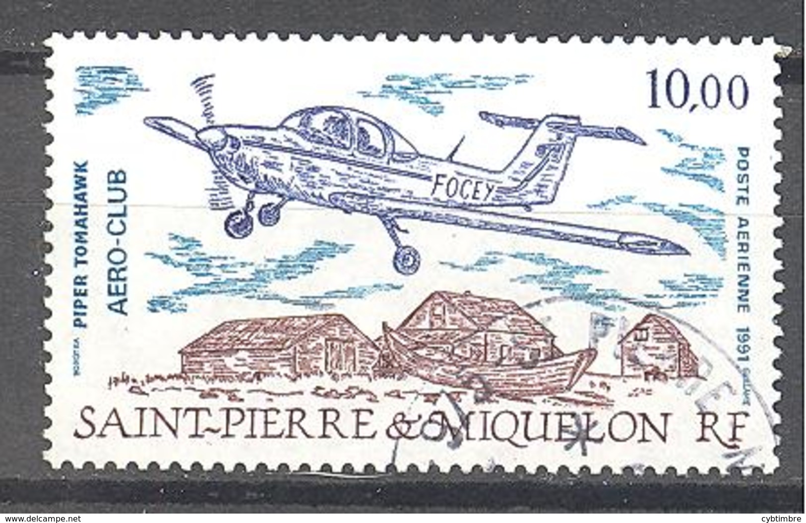 Saint Pierre Et Miquelon: Yvert N° A 70°; - Usati