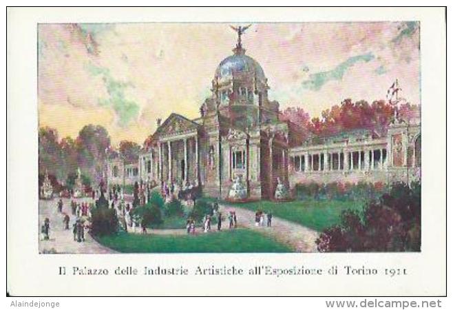 Torino - Il Palazzo  Delle Industrie Artistiche All'Esposizione Di Torino 1911 - P. Celanza E.C. - Expositions