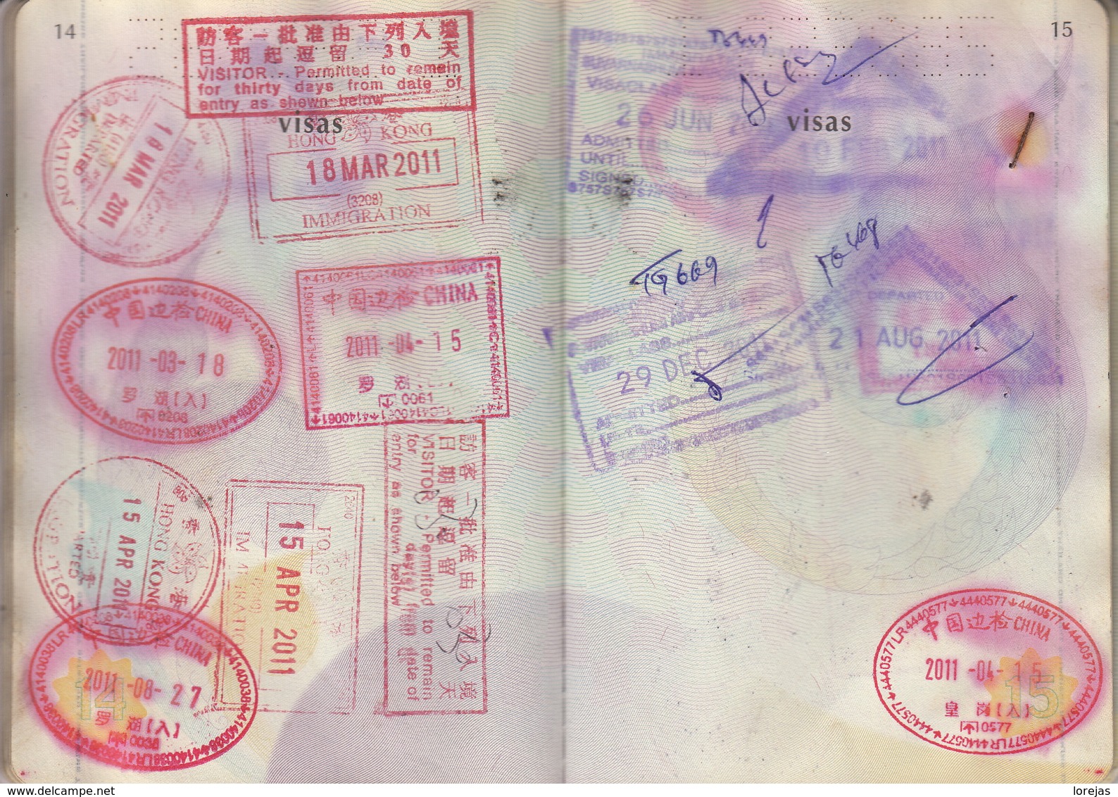 Thailand Biometric  Passport ,  Reisepass , Paspoort , Passeport , Reispas 2009