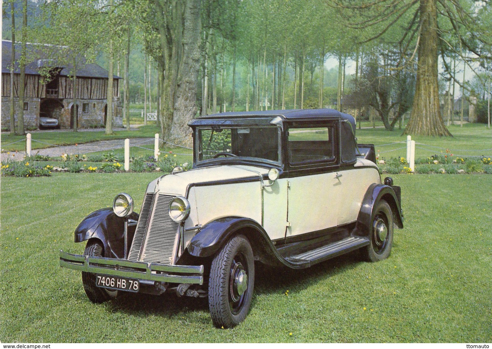 Renault Monastella  -  1928  -  Carte Postale - Passenger Cars