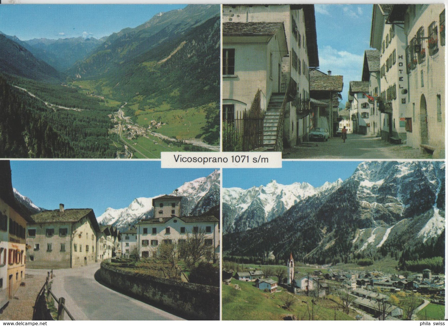 Vicosoprano - Bergell Bregaglia - Multiview - Photo: Max Wagner - Bregaglia