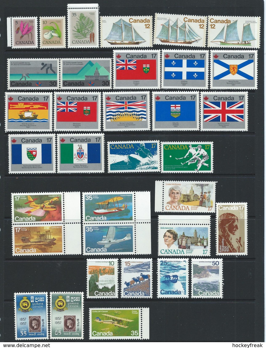 British Commonwealth Countries A To Z - 303 MNH (50 X Sets/sheets) & 18 X HM (1 X Set) Cat £170++ See Description Below - Lots & Kiloware (mixtures) - Max. 999 Stamps