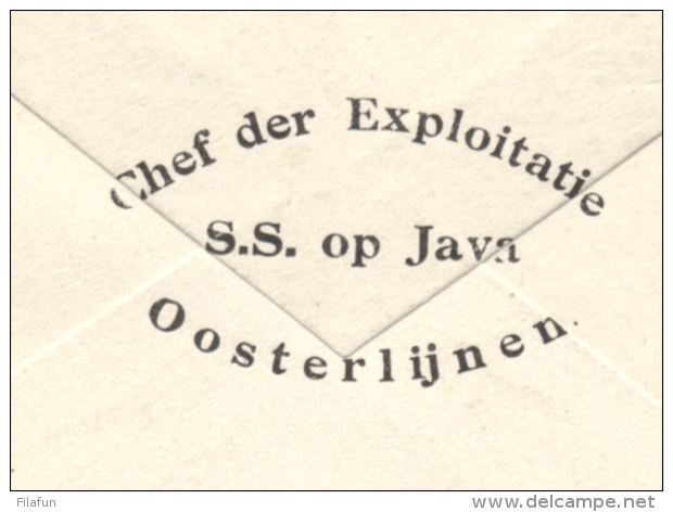 Nederlands Indië - 1914 - 10 Cent Cijfer Met Propagandastempel Koloniale Tentoonstelling / BANDJERMASIN - Niet Gelopen - Indes Néerlandaises