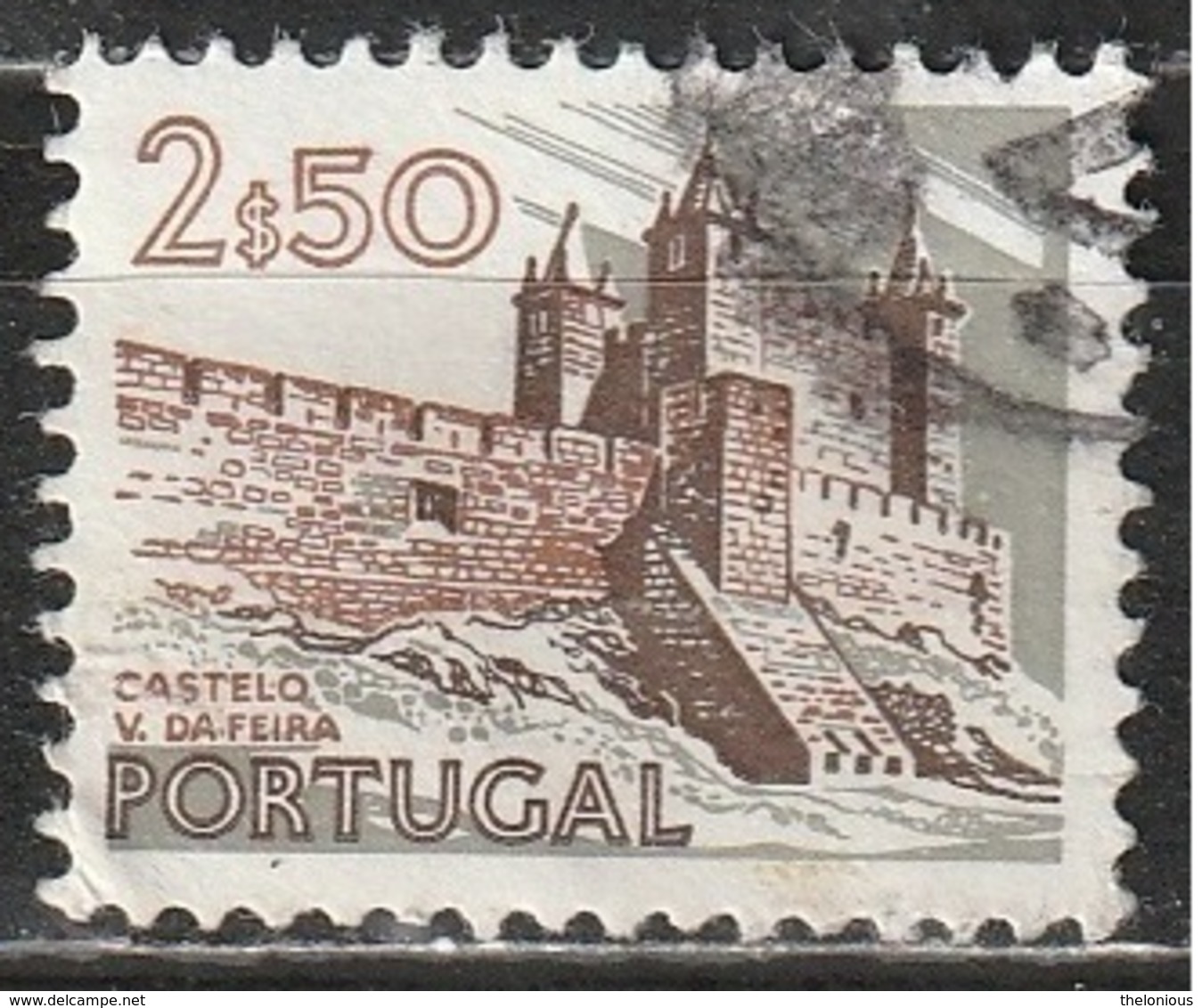 Portogallo 1972-1981 Vila Da Feira Castle - Castelli | Monumenti - Usati