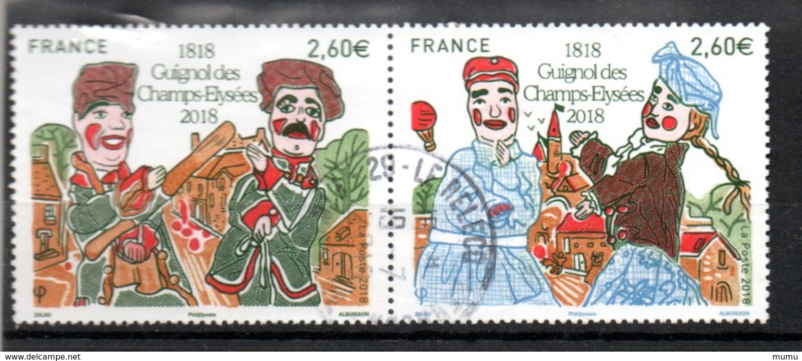 FRANCE OB CACHET ROND - Used Stamps