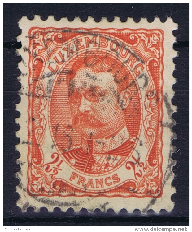 Luxembourg : Mi Nr 82 Obl./Gestempelt/used  1906 - 1906 Willem IV