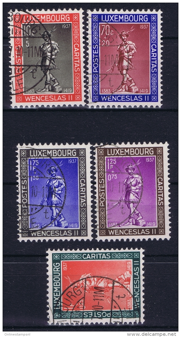 Luxembourg : Mi Nr 303 - 306 Obl./Gestempelt/used  1937 - Oblitérés